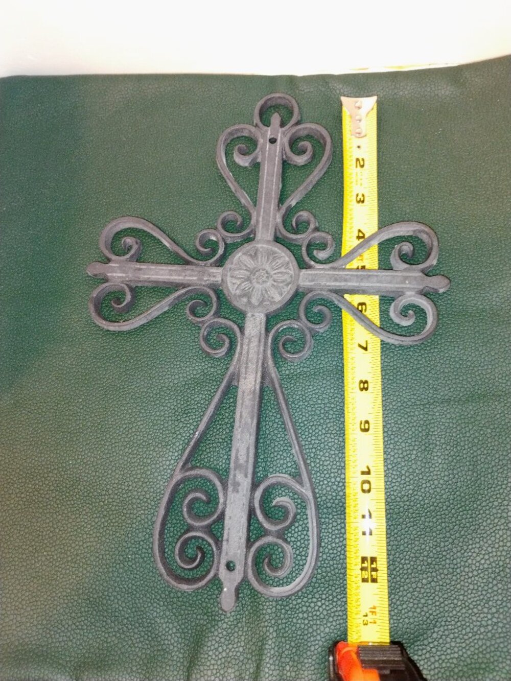 Floral Scrolls wall cross